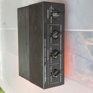 Realistic 42-2115 Vintage Three 3 Deck Tape Control Center